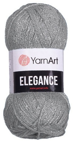 Моток YarnArt Elegance 102-Cерый 130 м 50 г