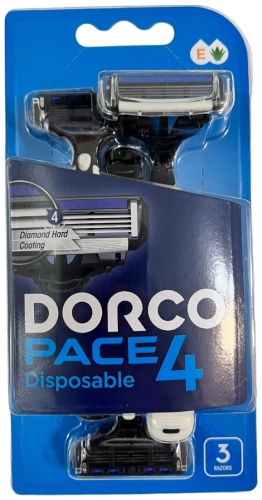 DORCO Pace 4 бритвенный станок 3 шт