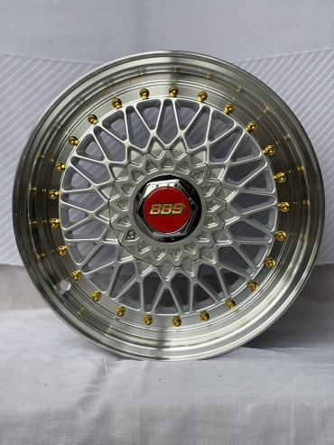 BBS REW032 7x16/8x100/114.3 D73 ET30 4 диска серебристый