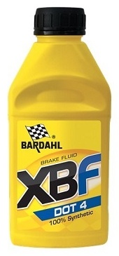 Тормозная жидкость гликолевая Bardahl XBF DOT 4 0.45 л