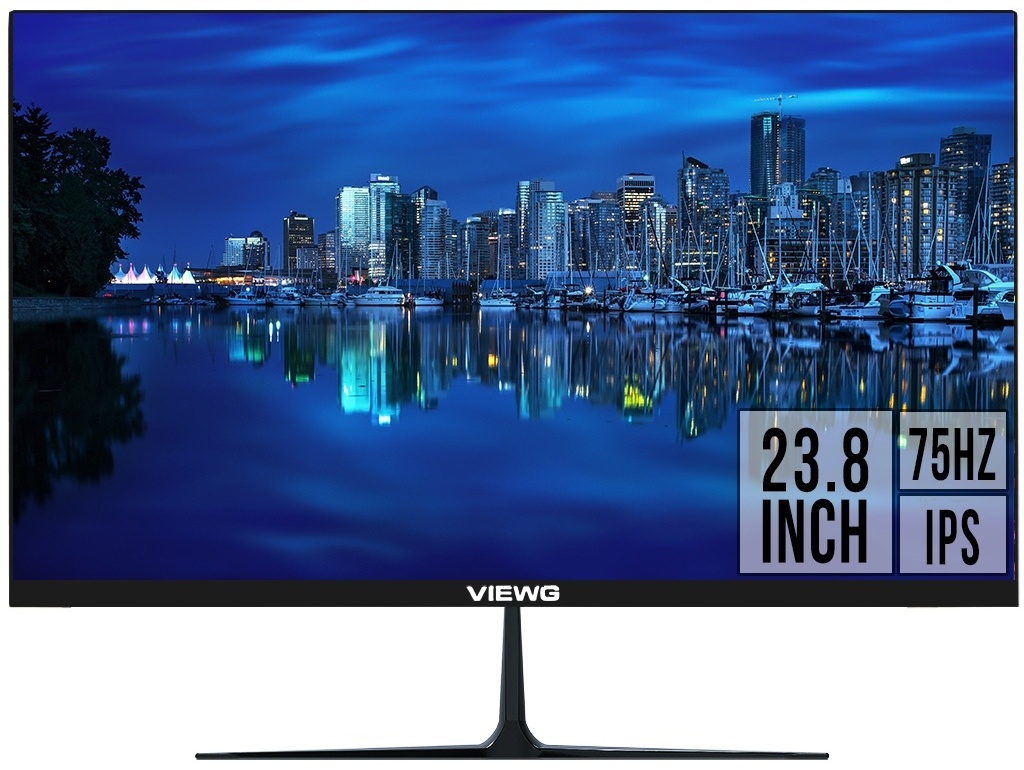 Монитор 23.8" VIEWG U240DP черный