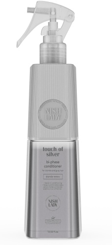 NISHLADY кондиционер Touch Of Silver Bi-phase Conditioner 386 мл
