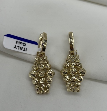 Серьги Italy Gold IT0067666654 вес 7.27 г золото, без вставок