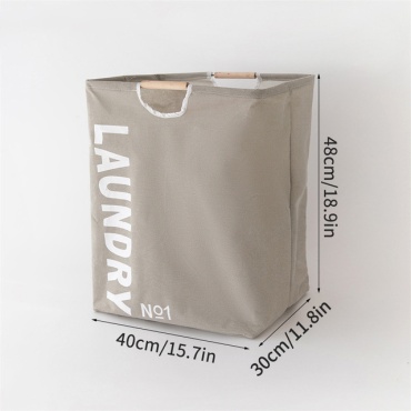 COMODO HOME корзина для белья, игрушек 40x30x46 см, дерево, текстиль