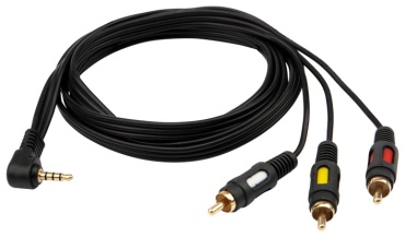 Кабель REXANT 3.5 mm jack - RCA 1.5 м