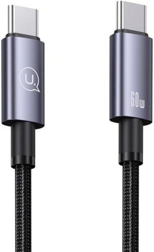 Кабель Usams USB TypeC (M), 2 м, US-SJ664 черный