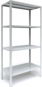 Стеллаж напольный , 70x50x200 см, серый