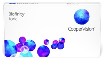 Контактные линзы CooperVision Biofinity toric -0.50 кривизна 8.6 на месяц 6 шт