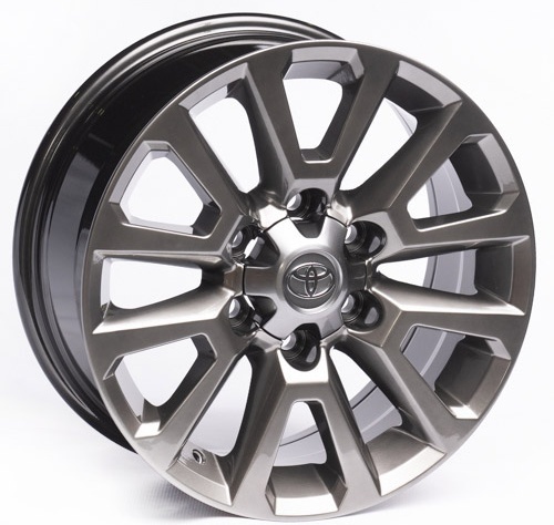Auher 3535 7.5x17/6x139.7 D106.1 ET25 серый, серебристый