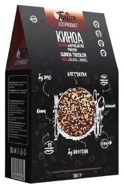 TopLife киноа триколор премиум 300 г