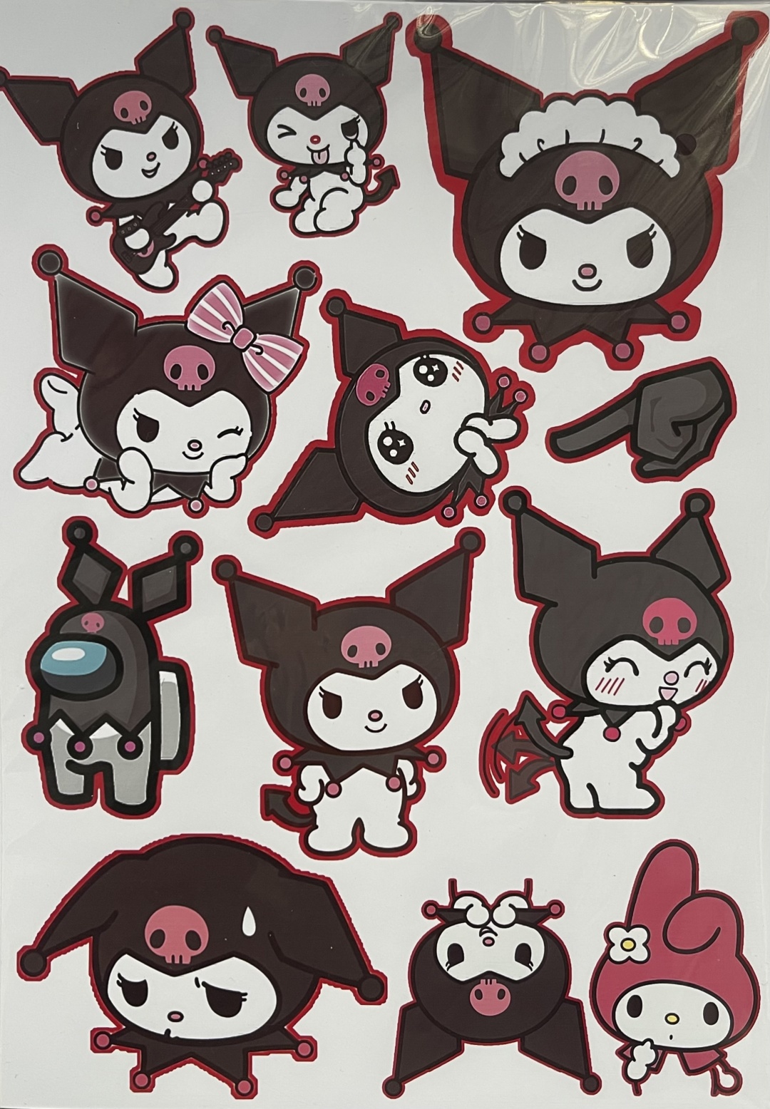 Купить Наклейки Wiki Kuromi Kuromi-8 в Алматы – Магазин на Kaspi.kz