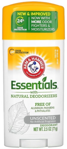 Arm & Hammer Essentials with Natural Deodorizers Unscented дезодорант для женщин 71 г