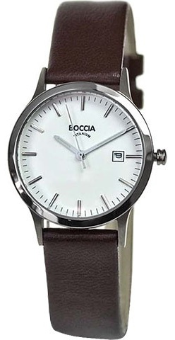 Кварцевые Boccia Titanium 3180-01 титан