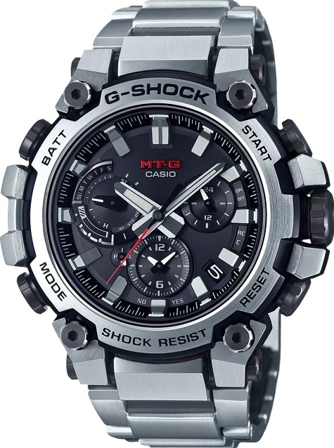 Кварцевые CASIO MTG-B3000D-1AER сталь