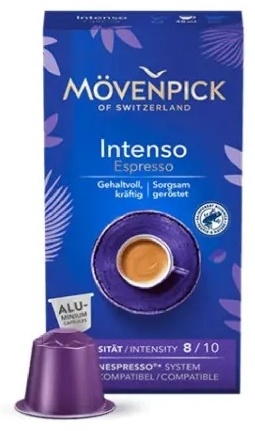 Капсулы кофе Movenpick Intenso Green 10 шт