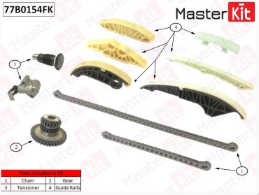 MasterKit цепь 77B0154FK