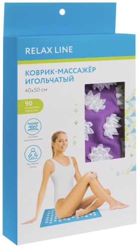Массажер RELAX LINE 6220026 коврик акупунктурный