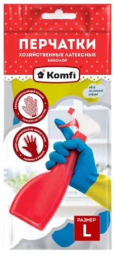 Komfi перчатки PVHCLR3 1 шт