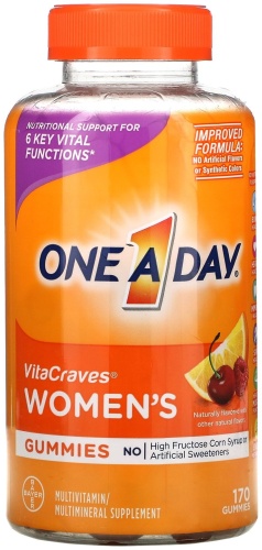 One-A-Day мультивитамины VitaCraves Women's 170 пастилок