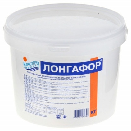 Химия для бассейна Маркопул Кемиклс ЛОНГАФОР таблетки 30 кг,