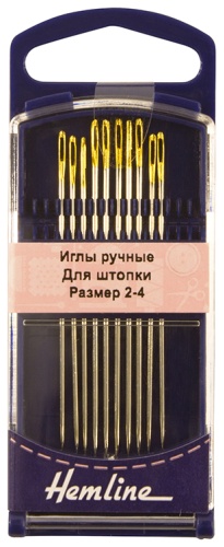 Иглы штопальные Hemline 10 шт