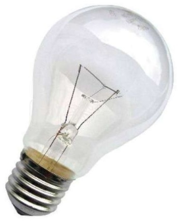 Лисма 60W E27, накаливания, желтый