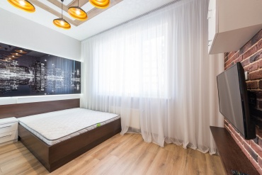 Тюль Ongartextile 700x300 см 1 шт, креп, белый