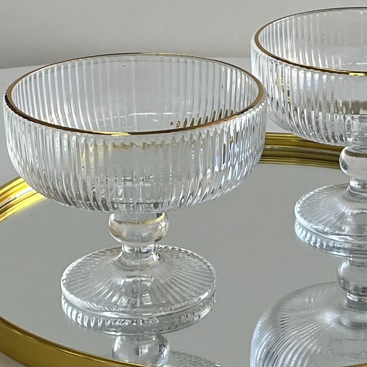 GLASS WARE креманка LV-266 круглая 6 шт, стекло