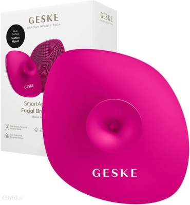 Geske щетка для лица, для умывания малиновый 1 шт