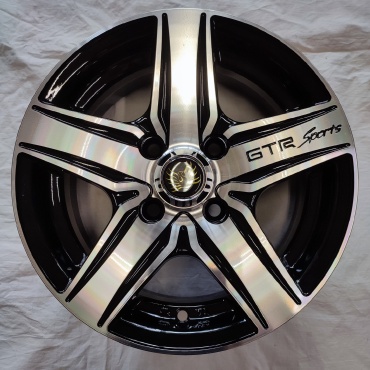 Alloy Wheels 3111 5.5x13/4x100 D67.1 ET35 4 диска черный, серебристый