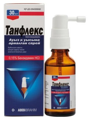 Танфлекс спрей 0.15% 30 мл