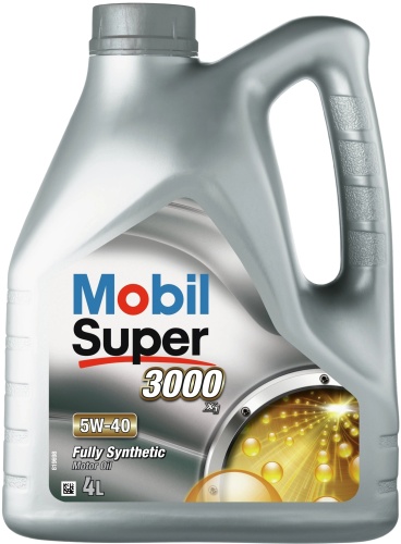 Синтетическое MOBIL Super 3000 X1 5W-40 4 л