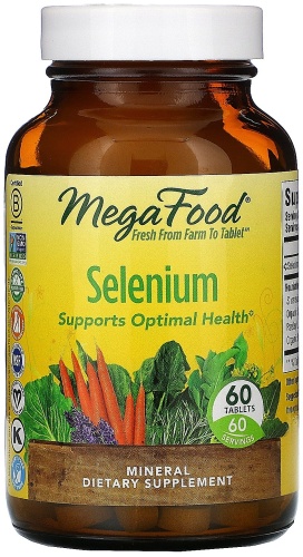 MegaFood БАД Selenium 60 таблеток