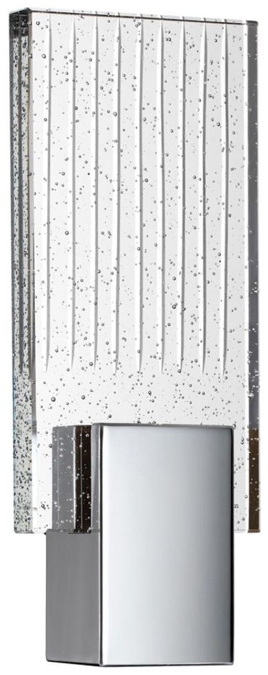 Бра настенный Odeon Light LED, прозрачный, хром