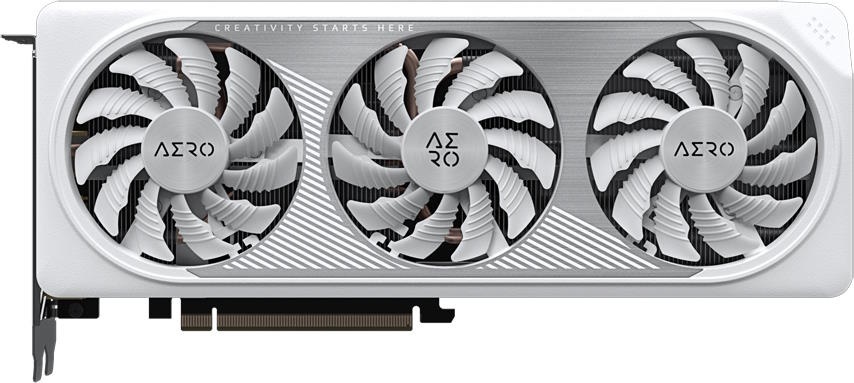 Видеокарта GIGABYTE GeForce RTX 4060 Ti AERO OC GV-N406TAERO OC-16GD 16 Гб