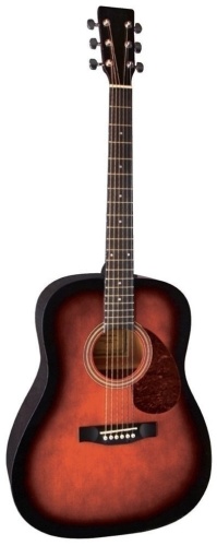 Гитара акустическая GEWA VGS D-10 PS501312 красный