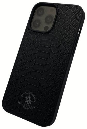 Чехол Santa Barbara Polo & Racquet Club для Apple iPhone 13 Pro Max черный