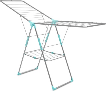 Сушилка напольная Nika 51x179x98 см, кол-во уровней: 2, металл, пластик