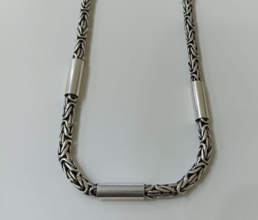 HandMade TDS925-4093 длина 65 см, вес 71.5 г серебро, плетение византийское