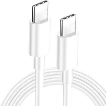 Кабель USB TypeC (M), 1 м, белый