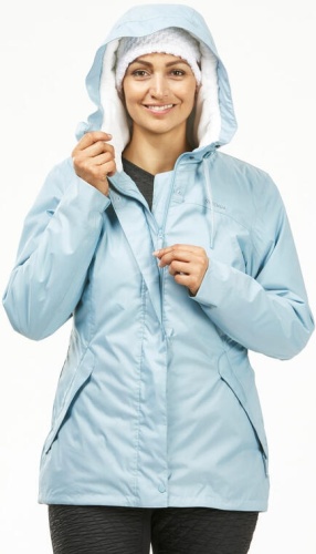 Зимняя куртка Decathlon голубой