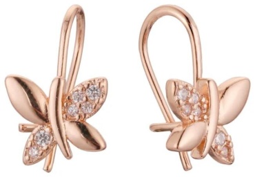 Серьги Fallon Jewelry медицинская сталь, фианит