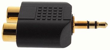 Переходник GSMIN 3.5 mm jack - RCA 0.1 м
