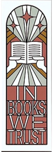 Закладки Подписные Издания In books we trust", бумага, мультиколор