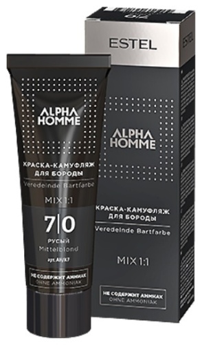 ESTEL PROFESSIONAL Alpha Homme 7.0 камуфляж для бороды и усов 44 мл