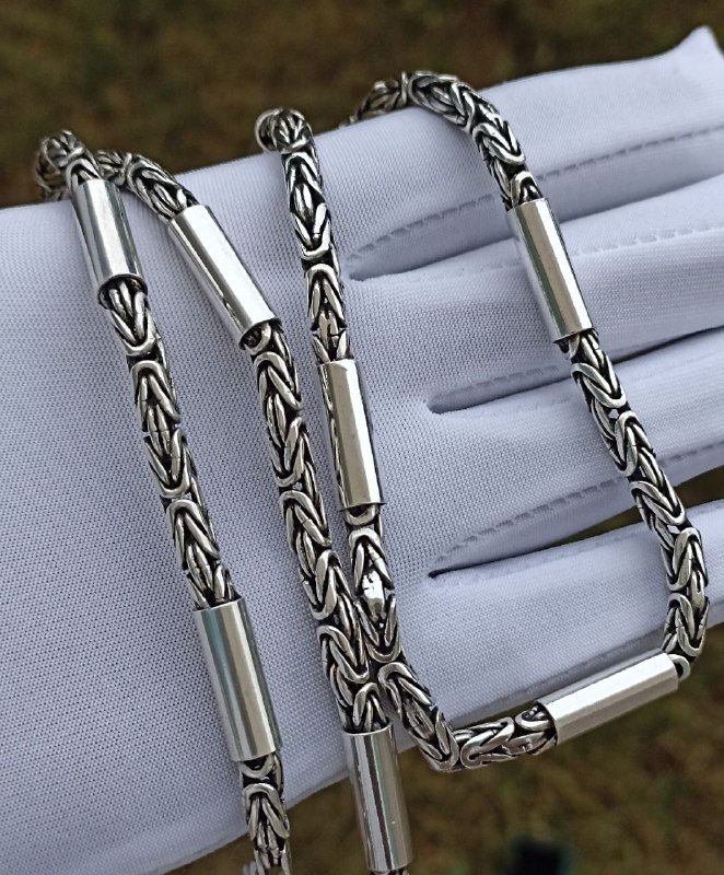 Купить Цепь HandMade TDS925-5011 длина 65 см, вес 71.5 г серебро ...