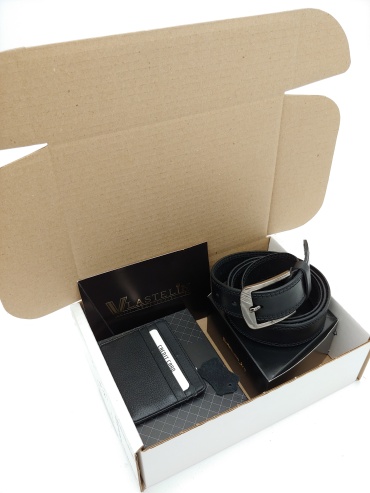 Vlastelin Leather podarok 2 мужской набор
