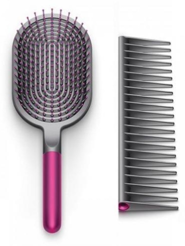 Dyson Гребень, массажная расческа DF2345 розовый