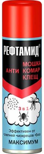 Рефтамид аэрозоль рефтамид