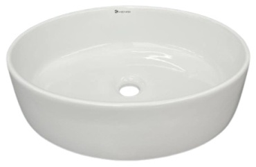 Раковина KENISI 618 накладная круглая 50х36 см, фаянс